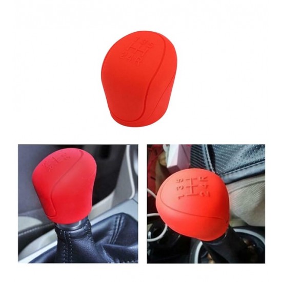 Silikon Vites Topuz Kılıfı Masajlı Kırmızı Mandallı